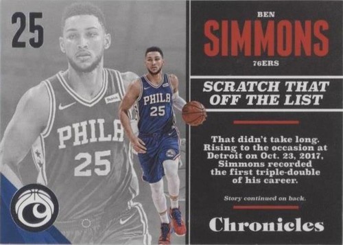 2017-18 Panini Chronicles - Ben Simmons #67