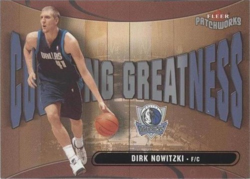 2003-04 Fleer Patchworks - Dirk Nowitzki #1 CG