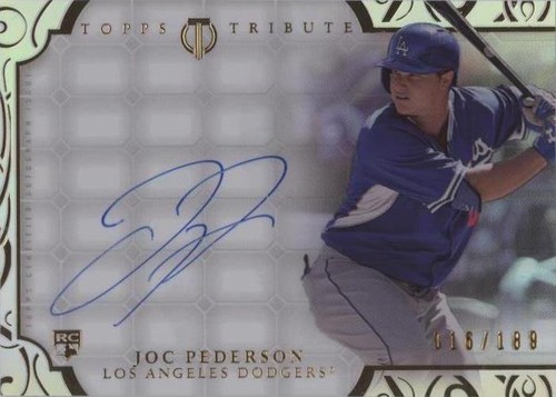 2015 Topps Tribute - Joc Pederson #TA-JP