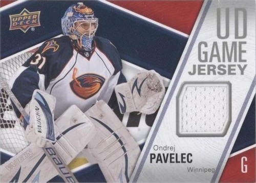 2011-12 Upper Deck - Ondrej Pavelec #GJ-OP