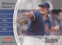 2006 Fleer Greats of the Game - Steve Trout #NG-ST