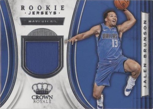 2018-19 Panini Crown Royale - Jalen Brunson #RJ-JBS