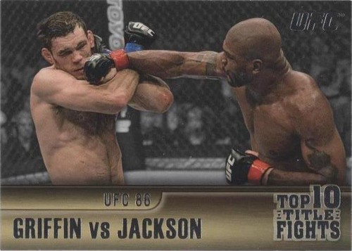 2011 Topps UFC Title Shot - Forrest Griffin Quinton Jackson #TT-10