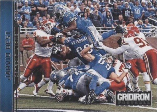 2012 Panini Gridiron Jahvid Best #65