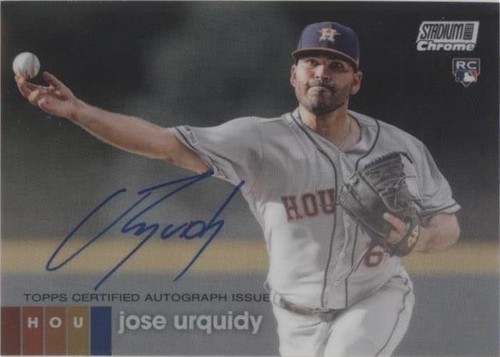 2020 Topps Stadium Club Chrome - Jose Urquidy #UAJU