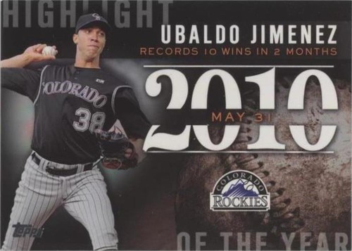 2015 Topps Update Series - Ubaldo Jimenez #H-88
