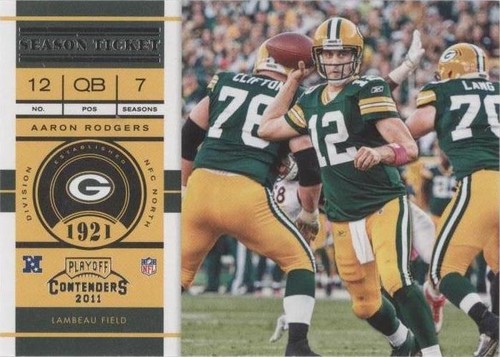 2011 Playoff Contenders Aaron Rodgers #71