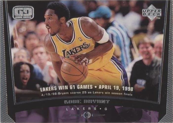 その他 1998-99 SPx Finite Top Flight Kobe /1130 Kobe Bryant #50 Prices | 1998 Spx Finite | Basketball Cards
