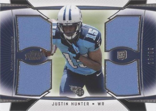 2013 Topps Prime Justin Hunter #QR-JH
