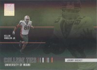 2004 Donruss Elite Jeremy Shockey Kellen Winslow Jr. #CT-9