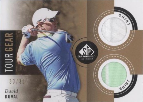 2014 SP Game Used Edition - David Duval #TGDD
