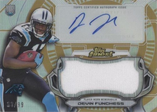 2015 Topps Finest Devin Funchess #AJRR-DF