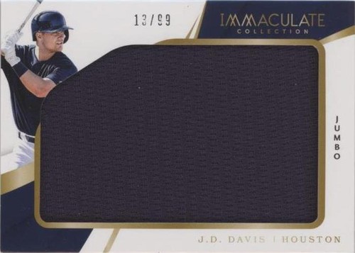 2018 Panini Immaculate Collection - J.D. Davis #IJ-JD