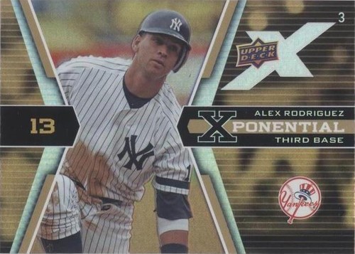2008 Upper Deck X - Alex Rodriguez #X3-AR