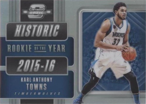 2018-19 Panini Contenders Optic - Karl-Anthony Towns #2