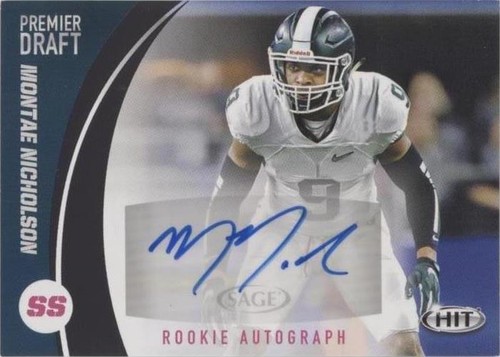 2017 Sage Hit Montae Nicholson #A69