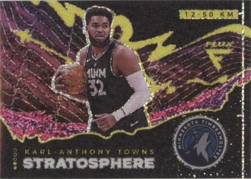 2020 Panini Flawless Karl Anthony Towns Game Worn Patch Auto 25/25