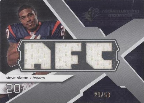 2008 SPx Steve Slaton #RM-SS