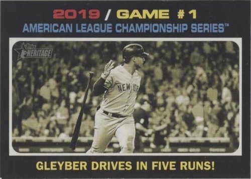 2020 Topps Heritage - Gleyber Torres #195