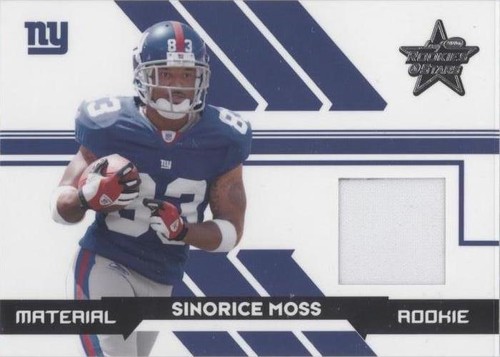 2006 Leaf Rookies & Stars Sinorice Moss #261