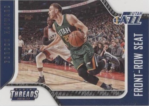 2016-17 Panini Threads - Gordon Hayward #29