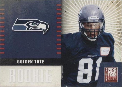 2010 Donruss Elite Golden Tate #16