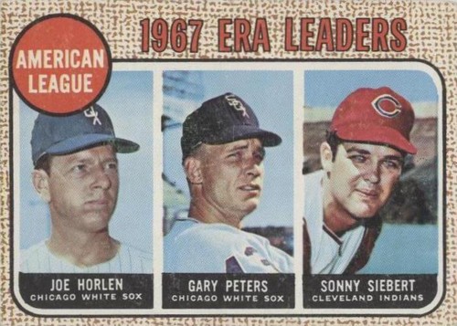 1968 Topps - Gary Peters Joe Horlen Sonny Siebert #8