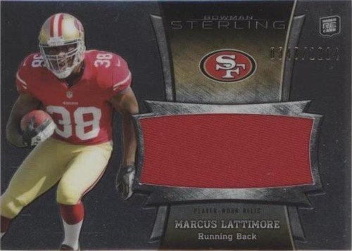 2013 Bowman Sterling Marcus Lattimore #BSJRR-ML