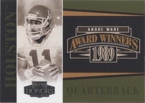 2005 Playoff Honors Andre Ware #AW-1