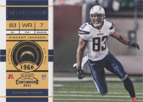2011 Playoff Contenders Vincent Jackson #50