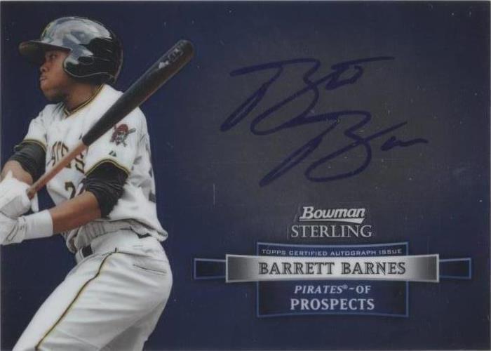 2012 Bowman Sterling - Barrett Barnes #BSAP-BB