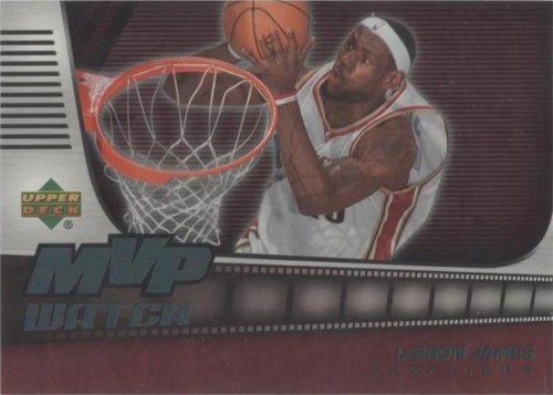 2006-07 UD Reserve - LeBron James #MVP-LJ