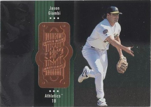 1998 SPx Finite - Jason Giambi #111