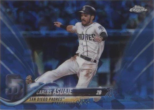2018 Topps Chrome Sapphire Edition - Carlos Asuaje #312