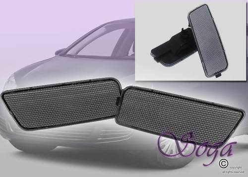 FOR 2010-2014 VW MK6 GOLF GTI CLEAR SMOKE LENS FRONT BUMPER SIDE MARKER USDM NEW