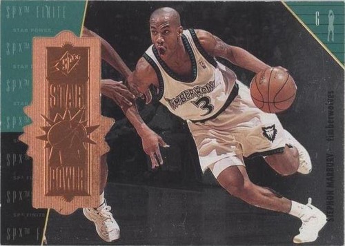 1998-99 SPx Finite - Stephon Marbury #141