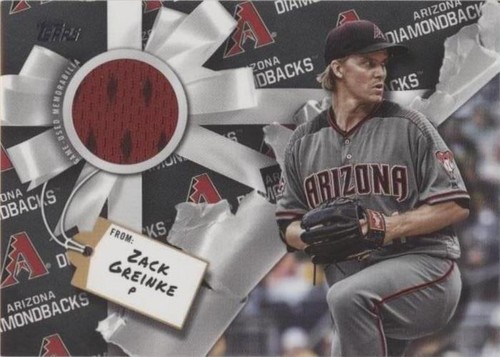 2019 Topps Holiday - Zack Greinke #WHR-ZG