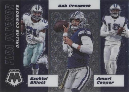 2020 Panini Mosaic Amari Cooper Dak Prescott Ezekiel Elliott #FF5