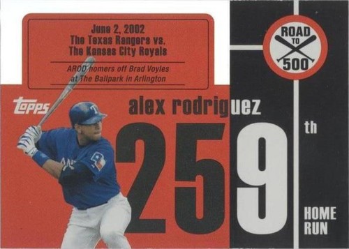2007 Topps - Alex Rodriguez #ARHR259