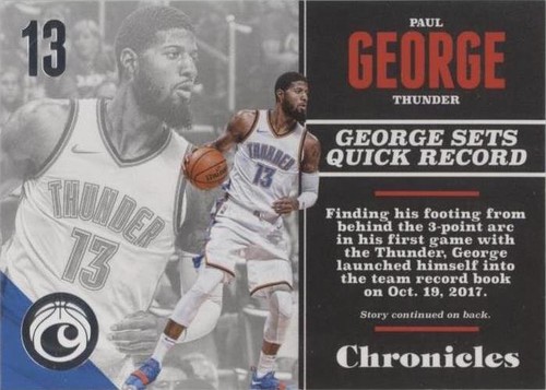 2017-18 Panini Chronicles - Paul George #85
