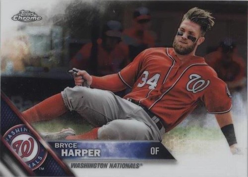 2016 Topps Chrome - Bryce Harper #200