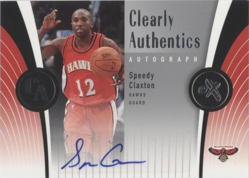 2006-07 Fleer EX - Speedy Claxton #CAA-SC