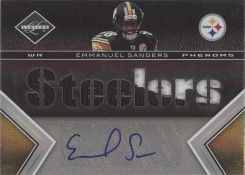 2010 Panini Limited Emmanuel Sanders #223