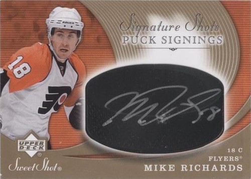 2007-08 Upper Deck Sweet Shot - Mike Richards #SSP-RI
