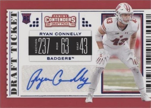 2019 Panini Contenders Draft Picks Ryan Connelly #200