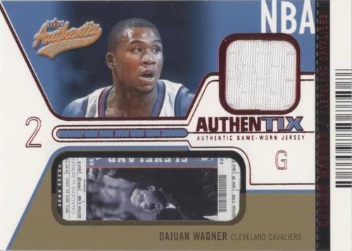 2003-04 Fleer Authentix - Dajuan Wagner #JA-DW