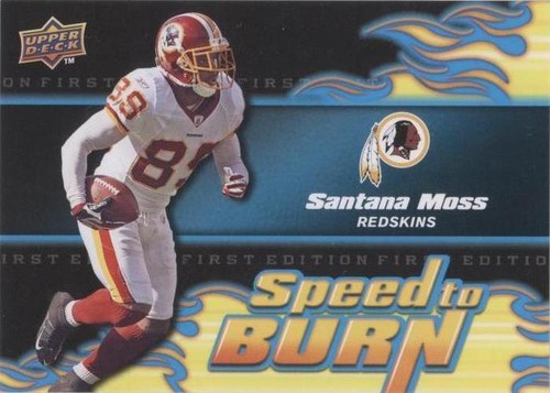 2009 Upper Deck First Edition Santana Moss #SB-11