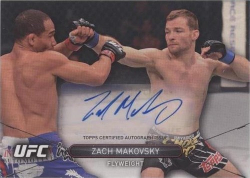 2016 Topps UFC High Impact - Zach Makovsky #HA-ZM