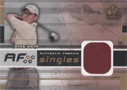 2003 SP Game Used Edition - Mike Weir #AF-MW