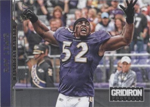 2012 Panini Gridiron Ray Lewis #17